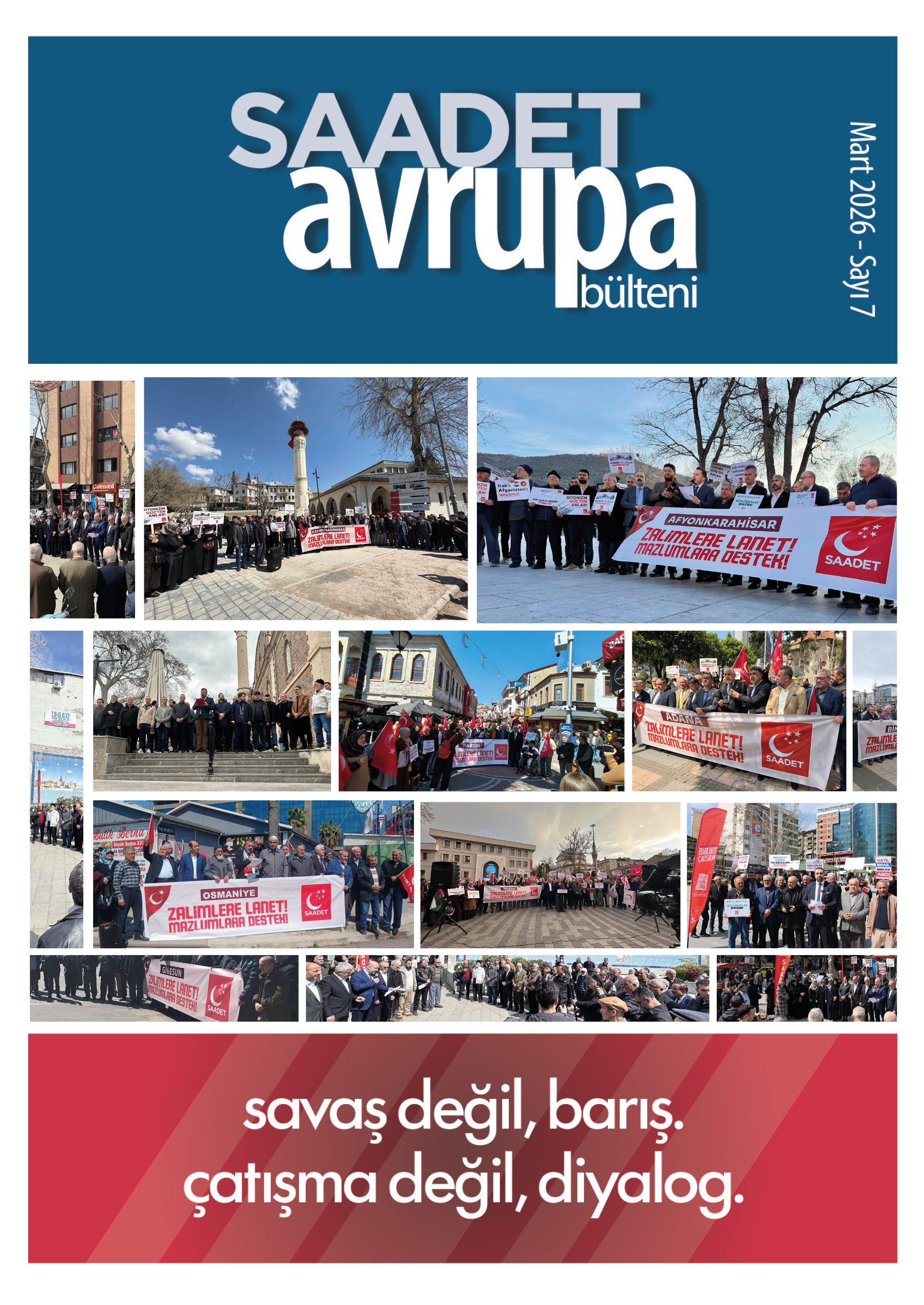 SAADET AVRUPA BÜLTENİ No 07 - Mart 2026